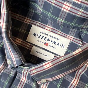 Mizzen + Main Button Down Trim Fit Medium